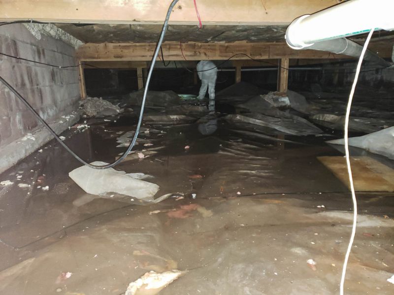 Insulated Crawlspace